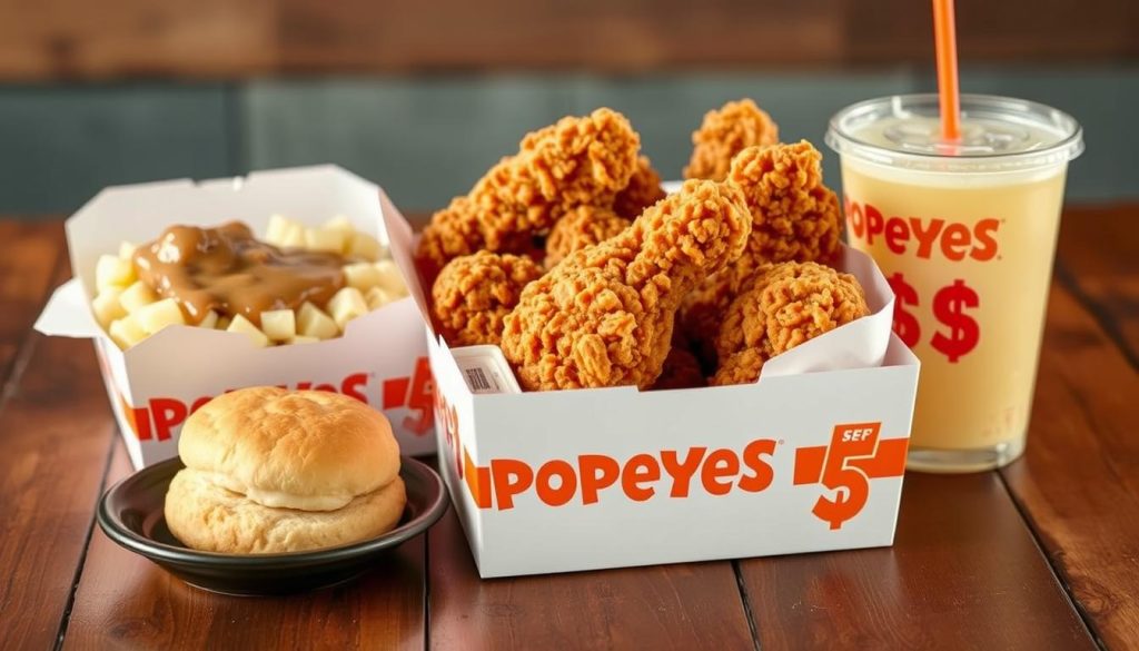 Popeyes 5 Dollar Box Customer Favorites