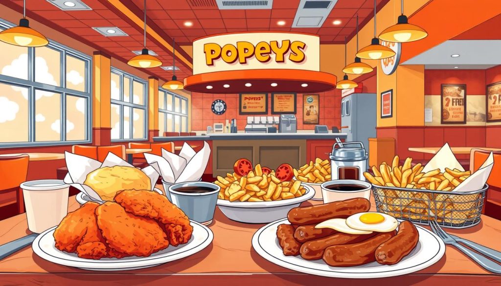 Popeyes Breakfast Menu