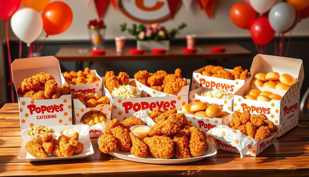 Popeyes Catering Chicken Packages