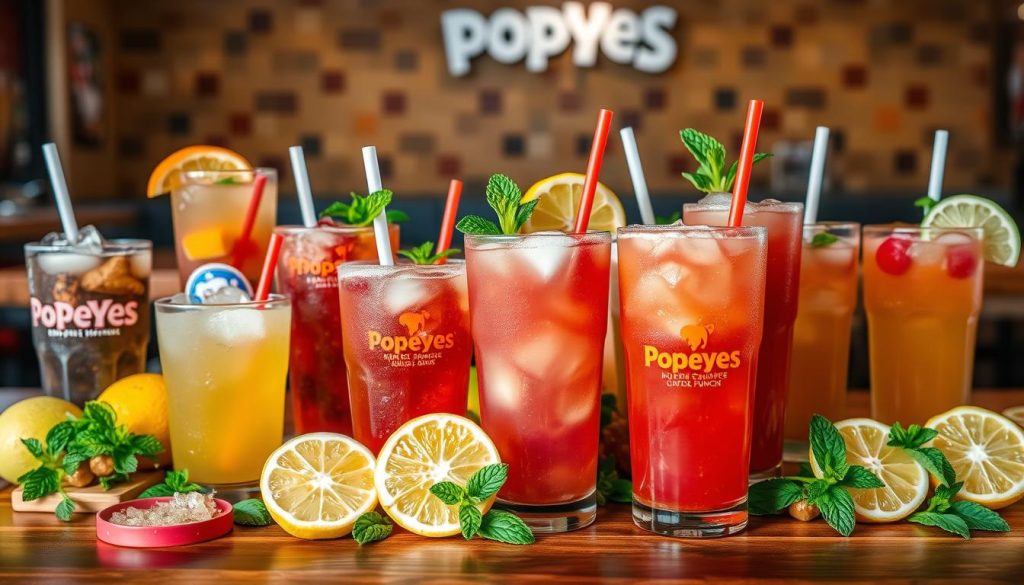 Popeyes Drink Nutritional Guide