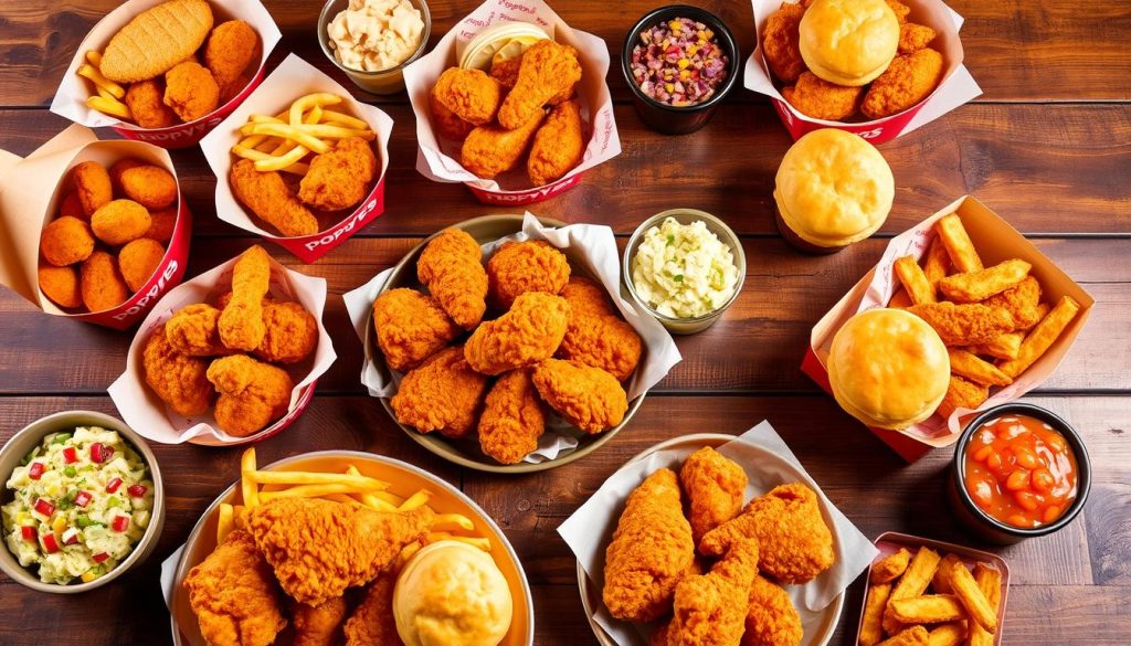 Popeyes Family Bundles Chicken Meal