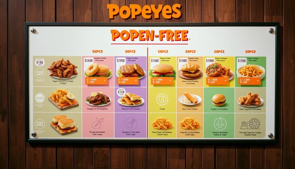 Popeyes Gluten-Free Menu Pricing Comparison