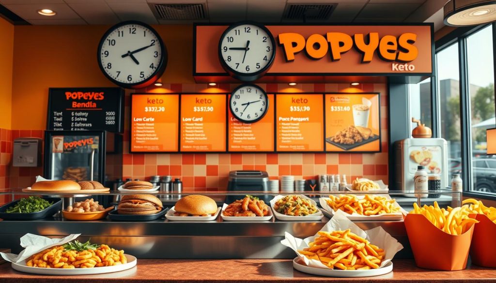 Popeyes Keto Menu Pricing Times