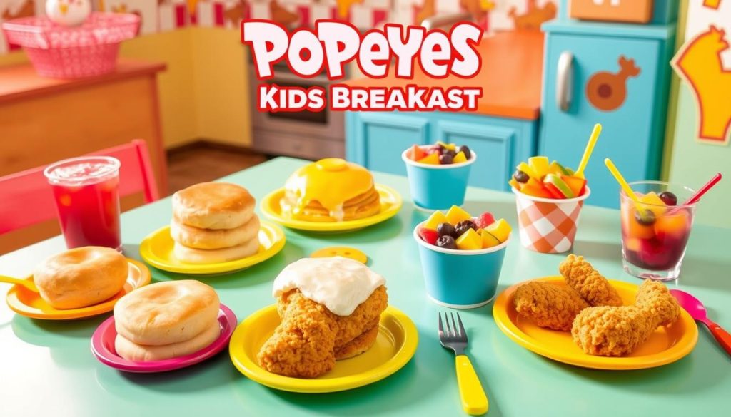 Popeyes Kids Breakfast Menu