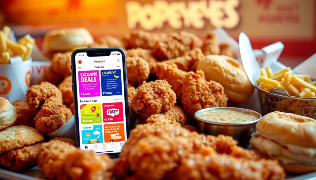 Popeyes Mobile App Deals