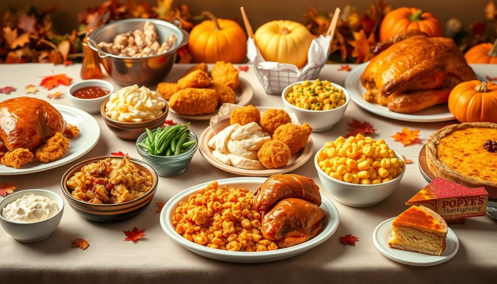 Popeyes Thanksgiving Meal Comparison