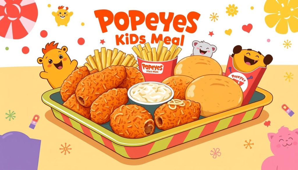 Popeyes kids menu deals and promotions