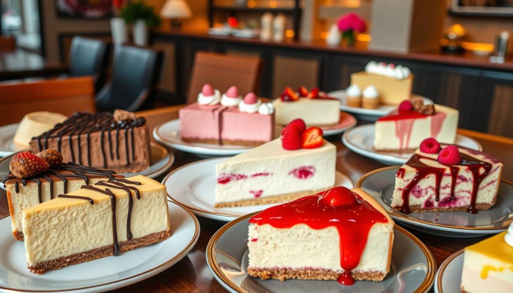 Popular Cheesecake Flavors at The Cheesecake Factory