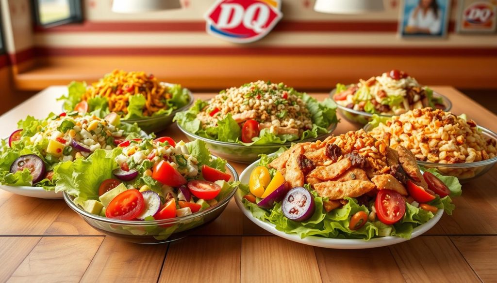 Regional Dairy Queen Salad Variations