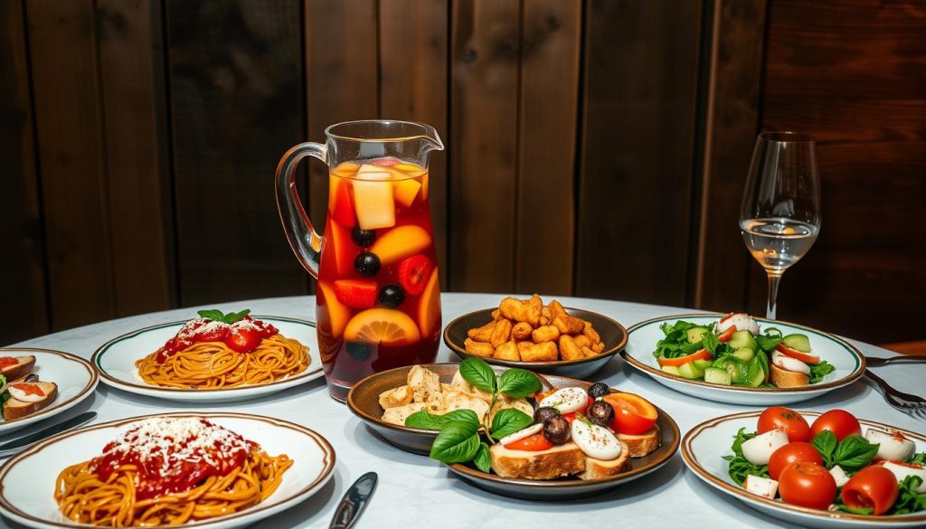 Sangria and Italian Food Pairings