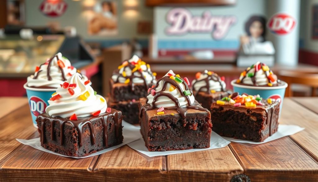 Seasonal Brownie Desserts at Dairy Queen