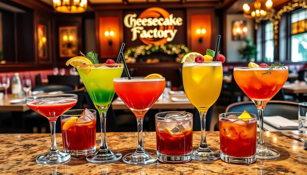 Seasonal Cocktails at Cheesecake Factory