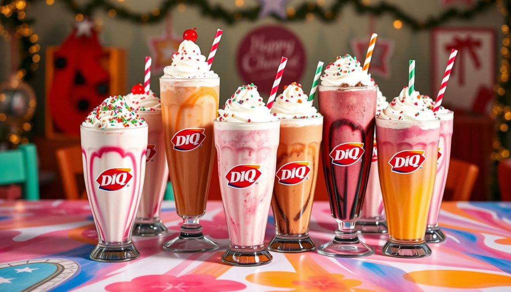 Seasonal Dairy Queen Milkshakes