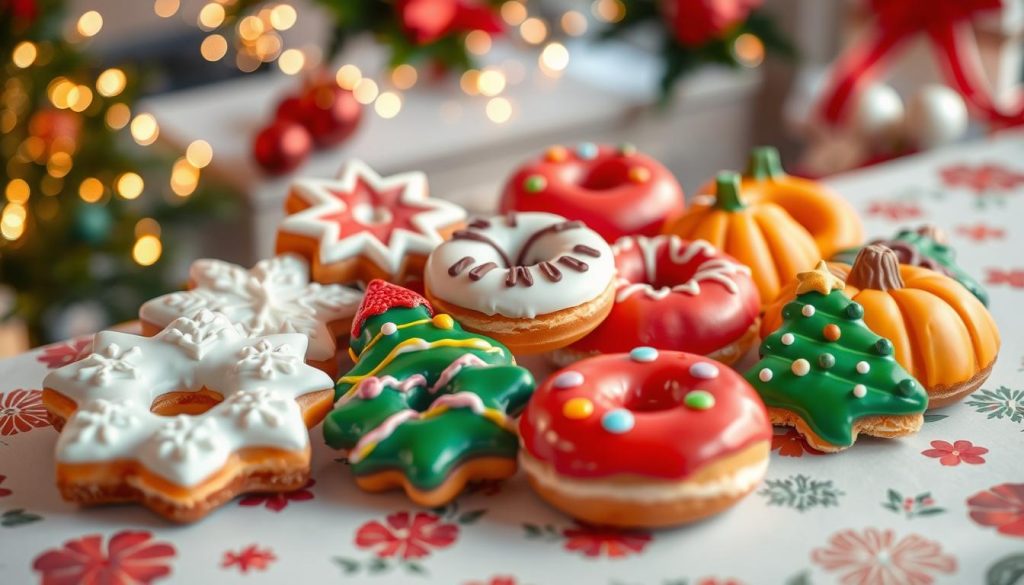 Seasonal Holiday Donuts Dunkin