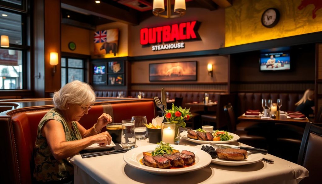 Senior Dining Discounts at Outback Steakhouse