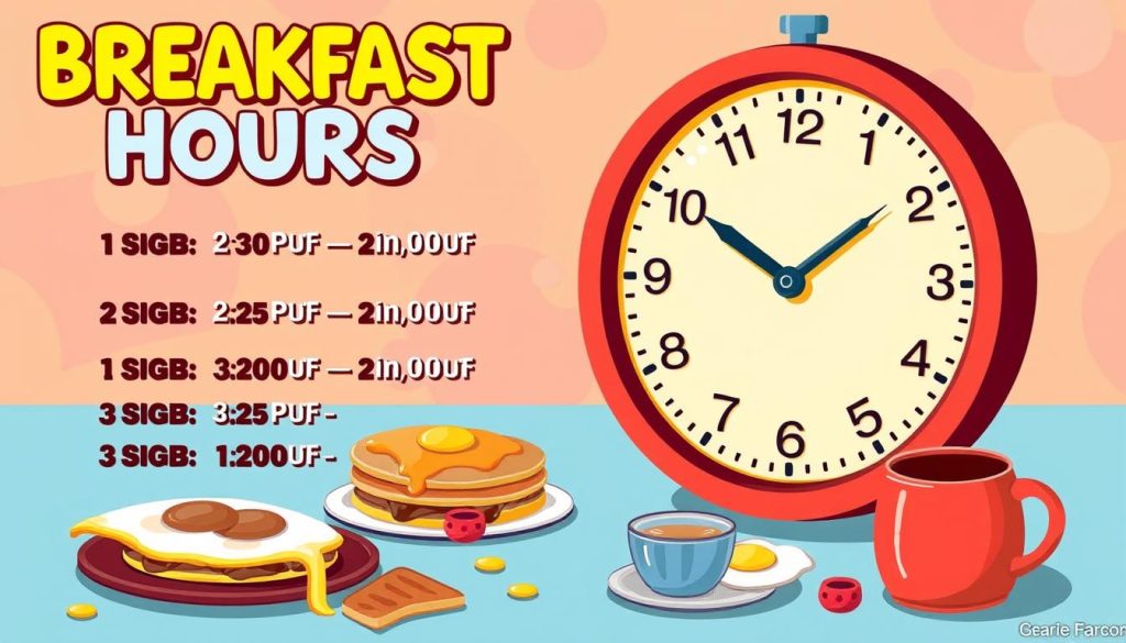 Sonic Breakfast Hours Schedule