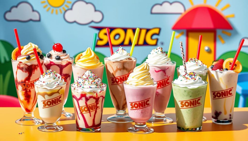 Sonic Dessert Nutritional Guide