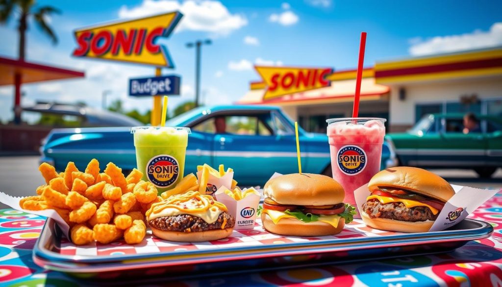 Sonic Drive-In Budget Menu Favorites