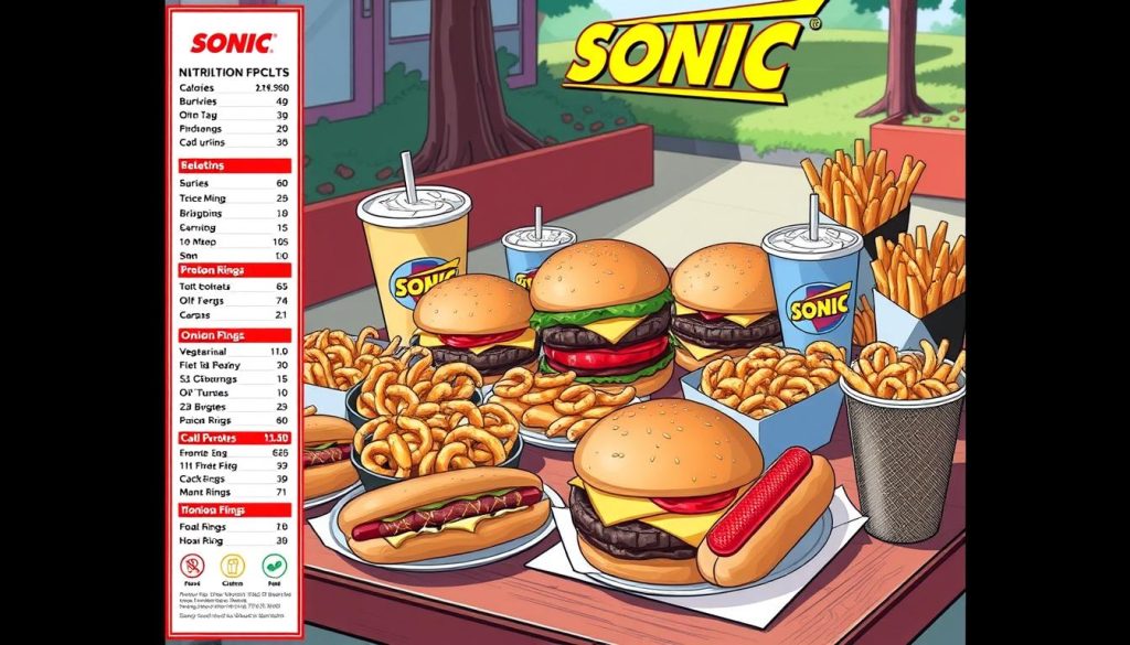 Sonic Drive-In Nutritional Information