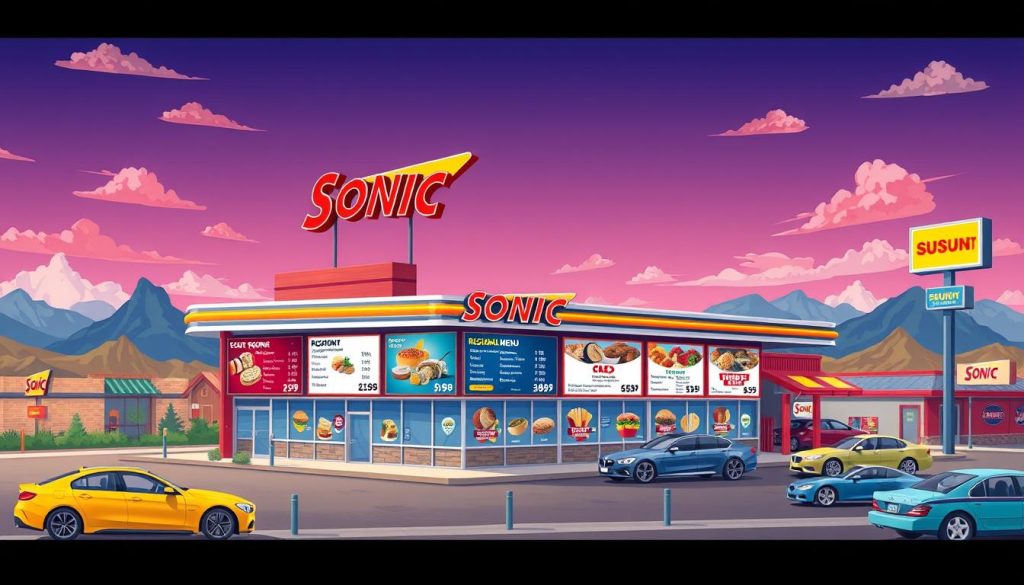 Sonic Drive-In Regional Menu Pricing Differences