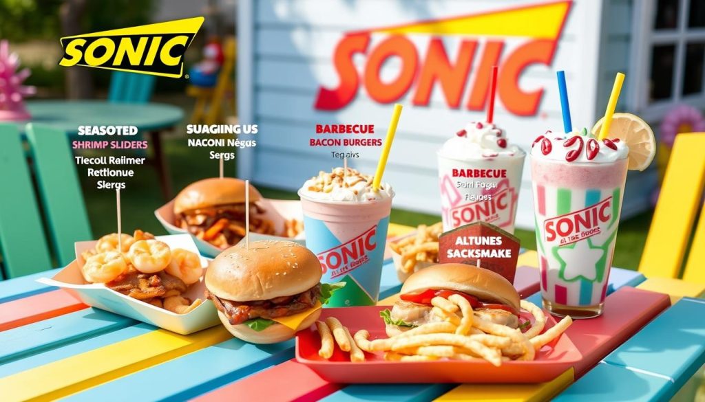 Sonic Regional Menu Variations