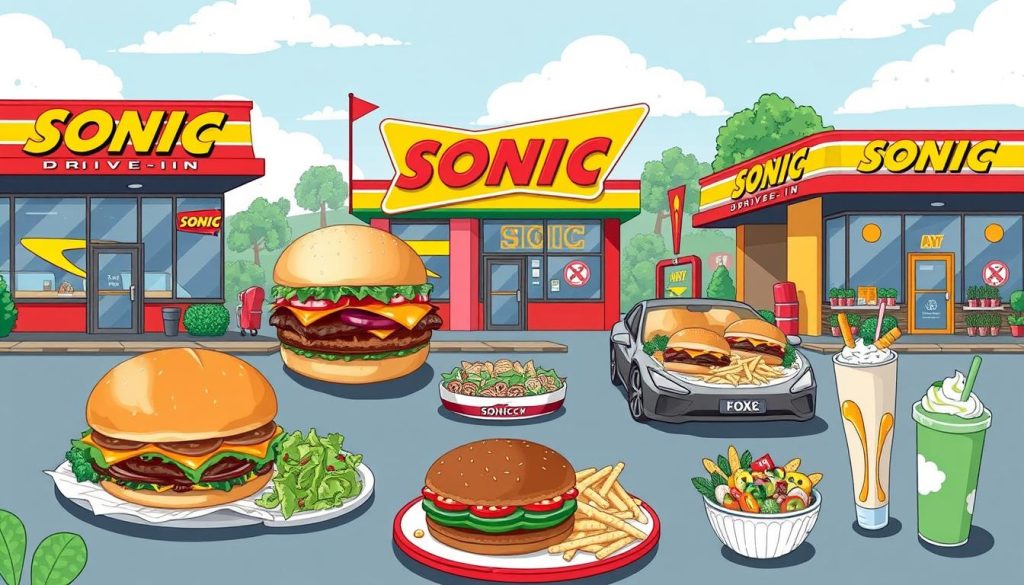 Sonic Vegan Regional Menu Variations