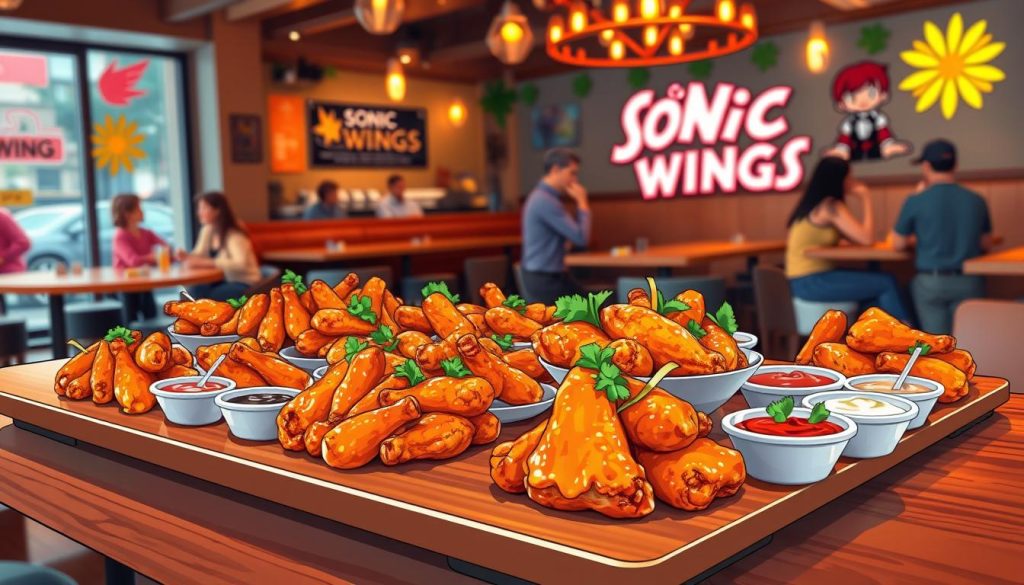 Sonic Wings Menu Pricing