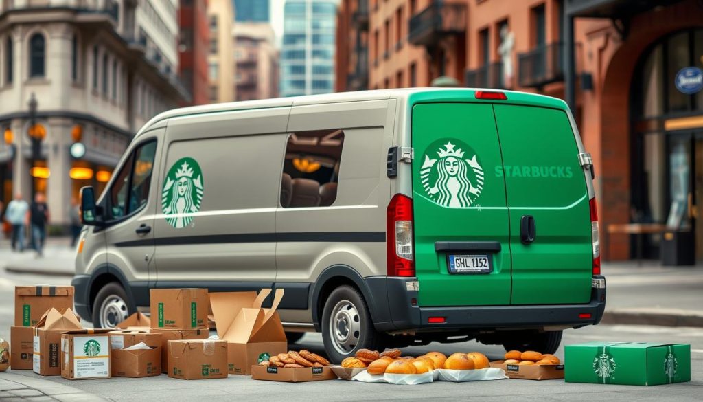 Starbucks Catering Delivery Service