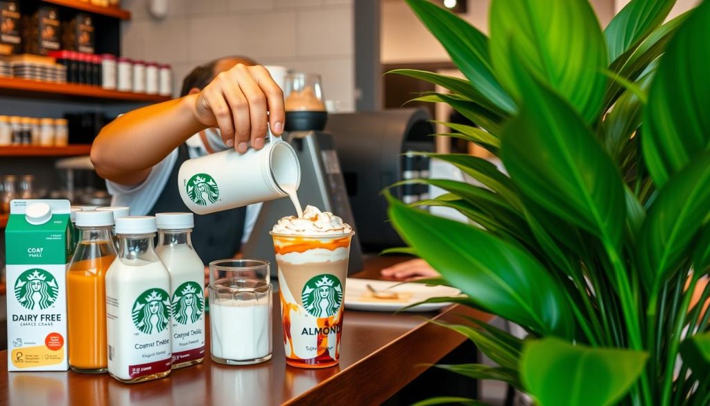 Starbucks Dairy Free Drink Customization