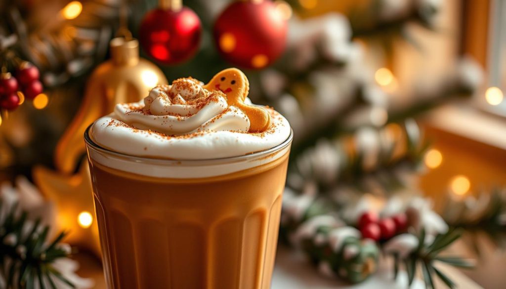 Starbucks Gingerbread Latte Seasonal Drink