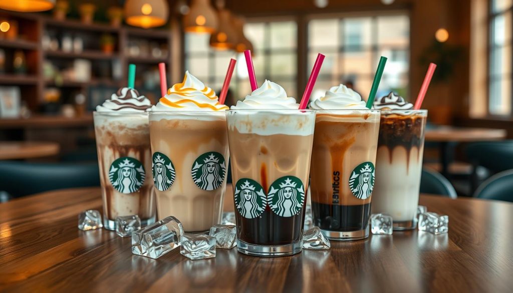 Starbucks Iced Latte Varieties