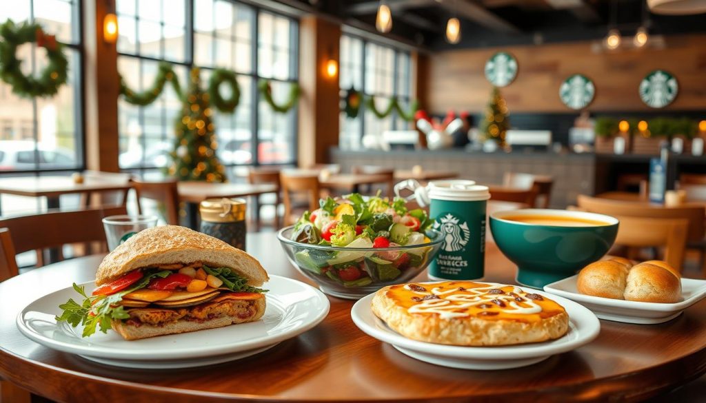 Starbucks Seasonal Lunch Menu Offerings