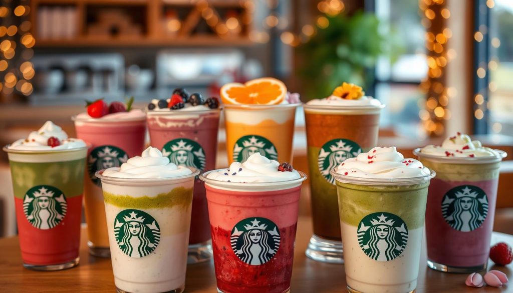 Starbucks Seasonal Matcha Drinks