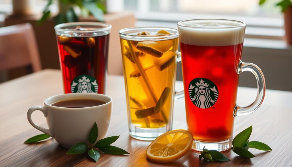 Starbucks Tea Size Options