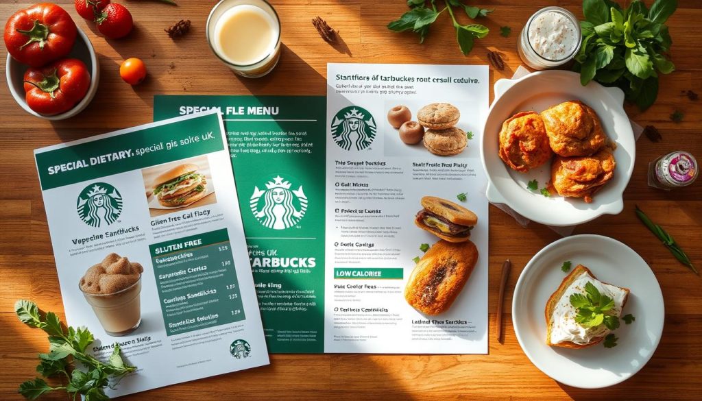 Starbucks UK Food Menu Dietary Options