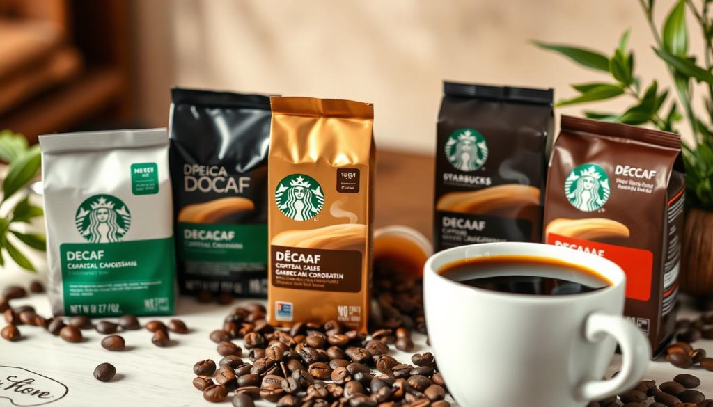 Starbucks decaf roasts selection