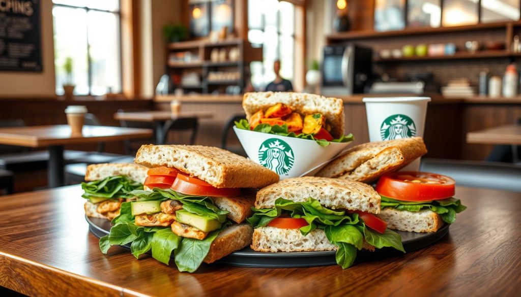 Starbucks vegetarian sandwich options