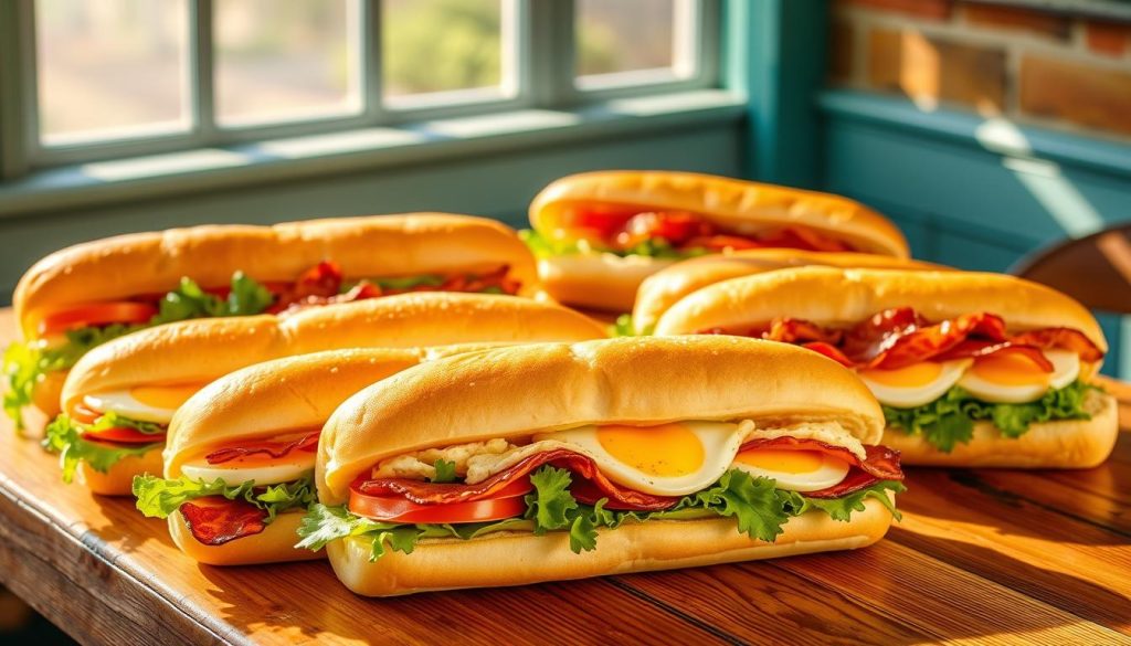 Subway Breakfast 6-Inch Subs