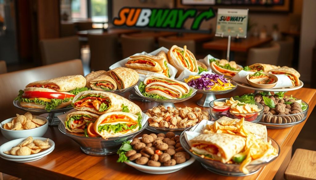 Subway Catering Menu Group Order