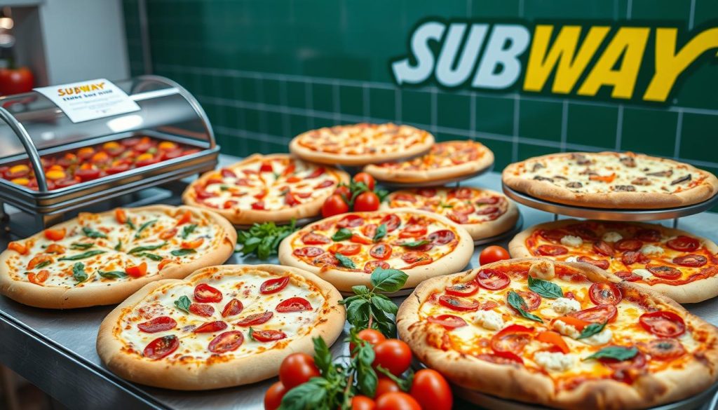 Subway Catering Pizza Options