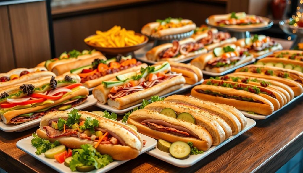 Subway Catering Sandwich Platters