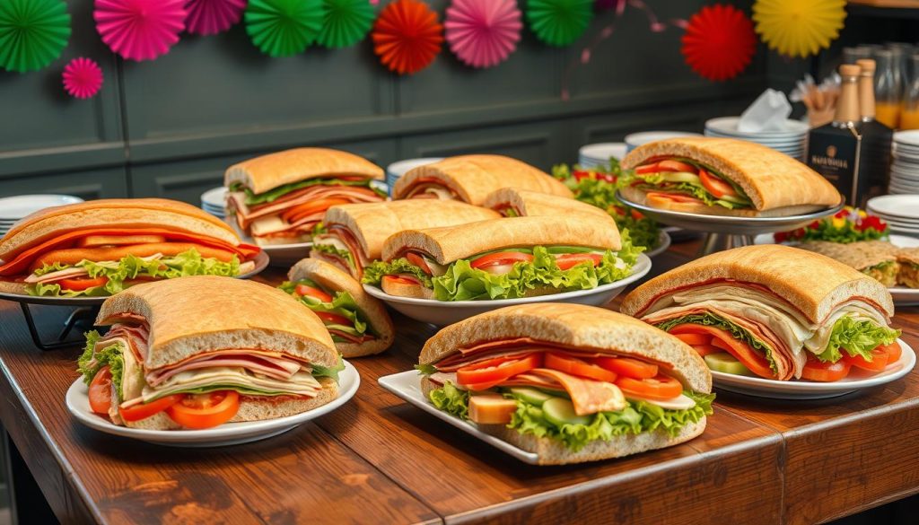 Subway Catering Sandwich Specials