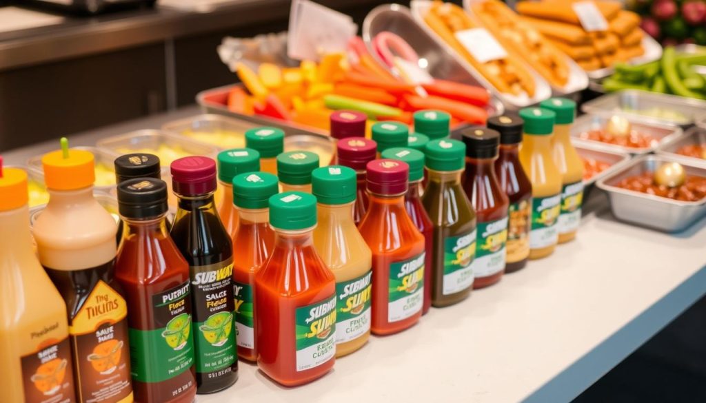 Subway Catering Sauce Bulk Options