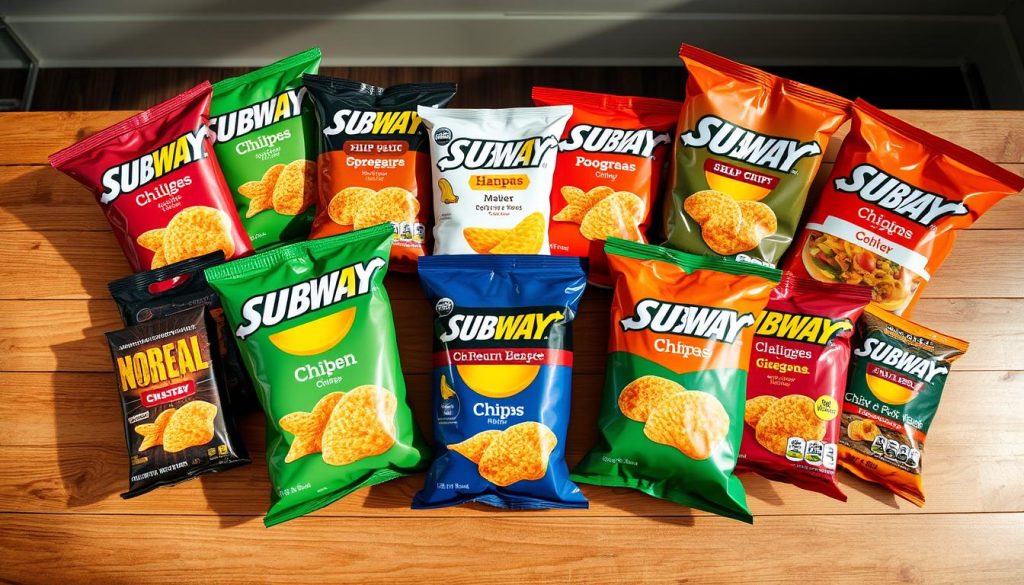 Subway Chips Menu Comparison