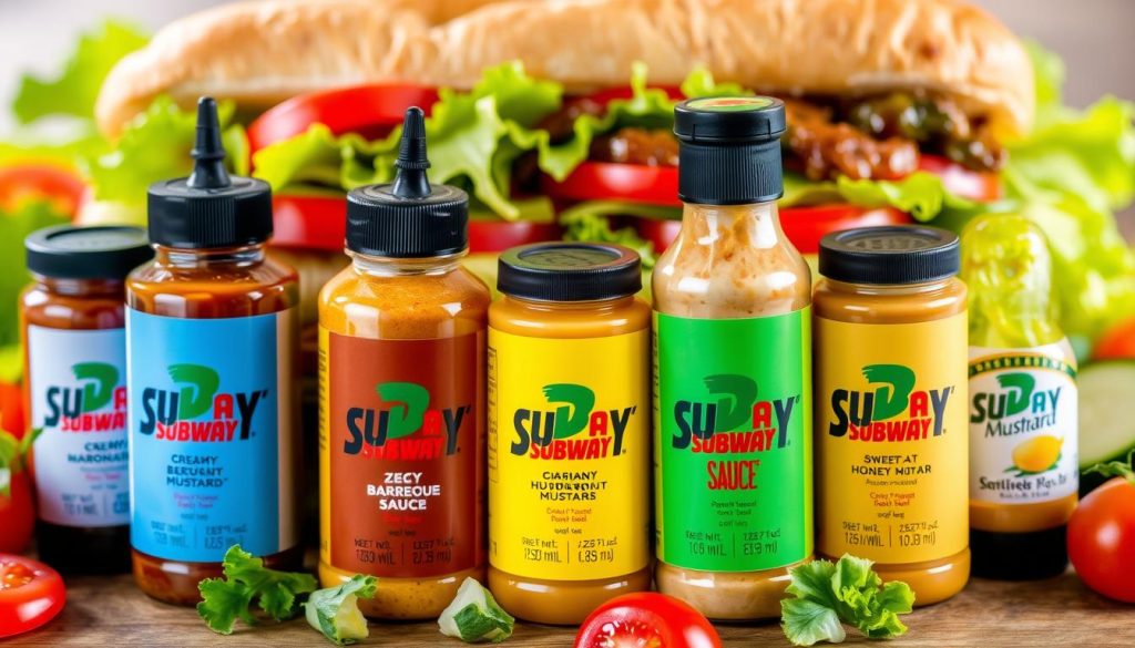 Subway Condiments Flavor Combinations