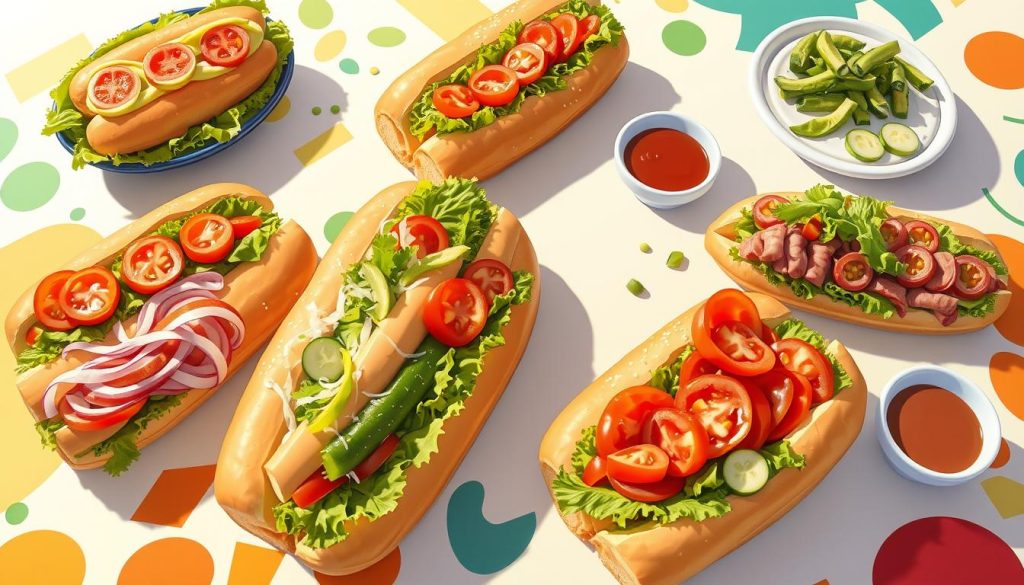 Subway Footlong Subs Customization