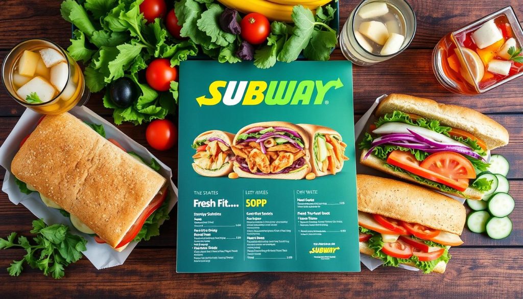 Subway Fresh Fit Menu Healthy Options