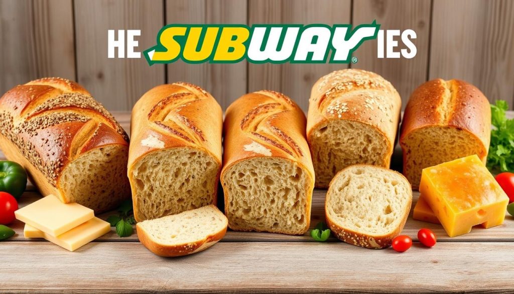 Subway Fresh Menu Bread Varieties