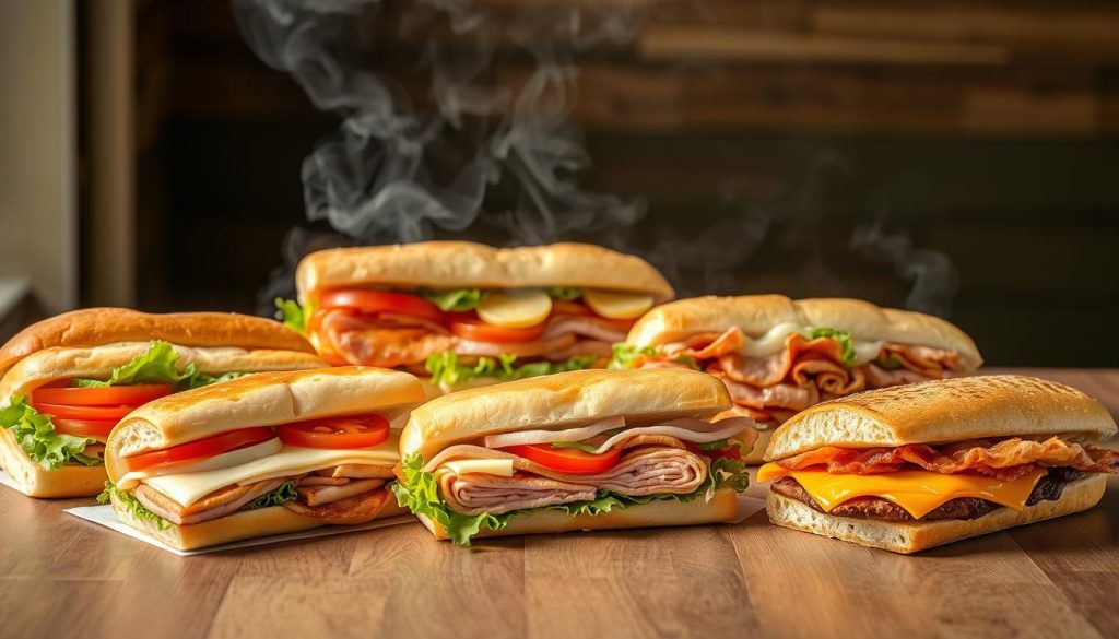 Subway Fresh-Toasted Submarine Sandwiches