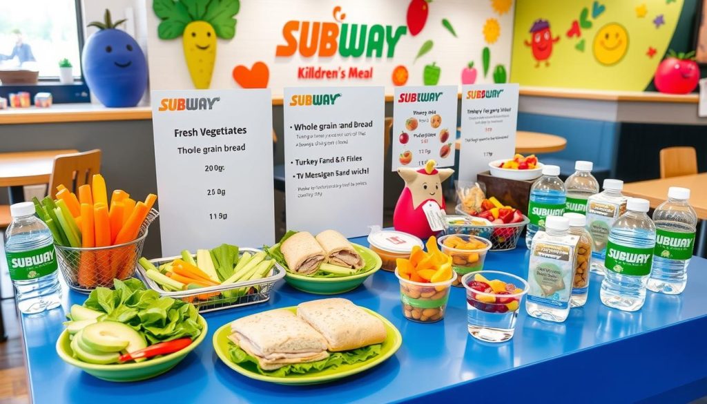 Subway Kids Menu Healthy Options